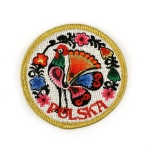Naszywka haftowana folklor