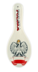 Łyżka ceramiczna ozdobna