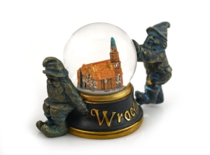 Kula śniegowa 45mm - Wrocław krasnale